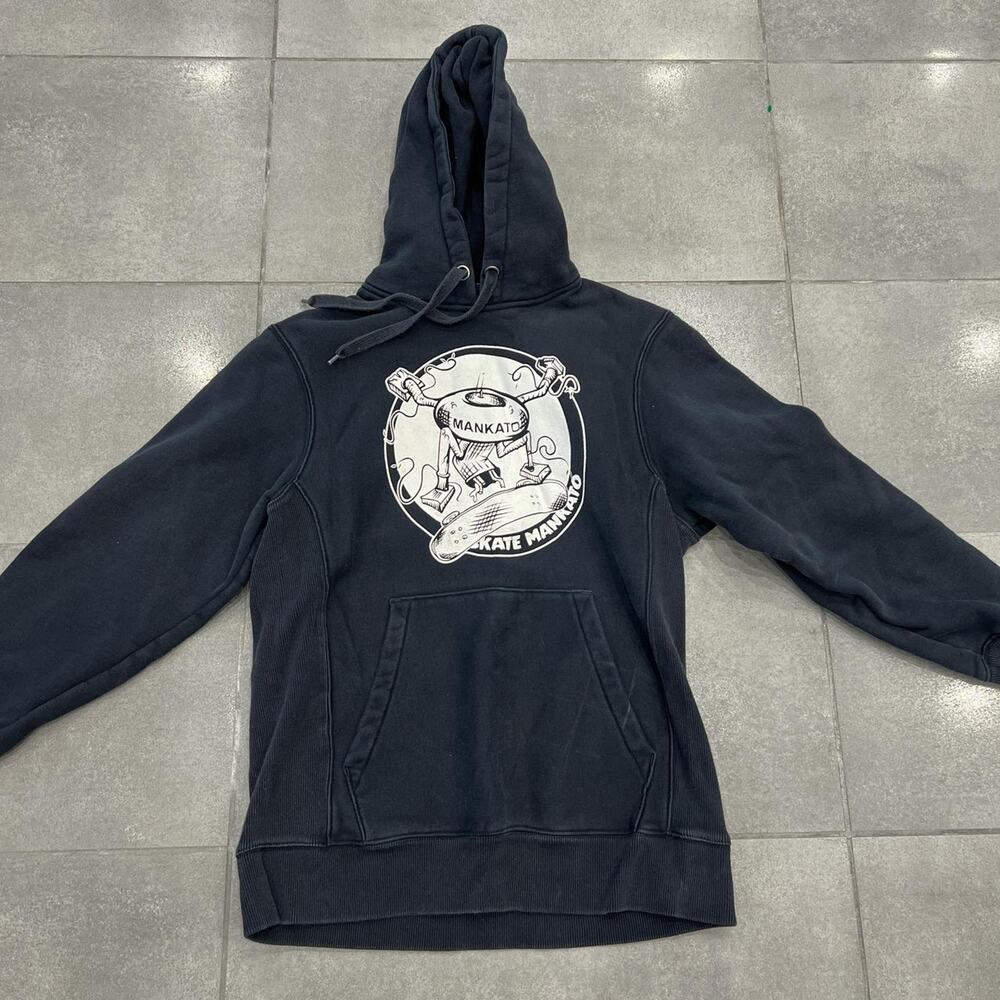 Black skate makato vintage hoodie